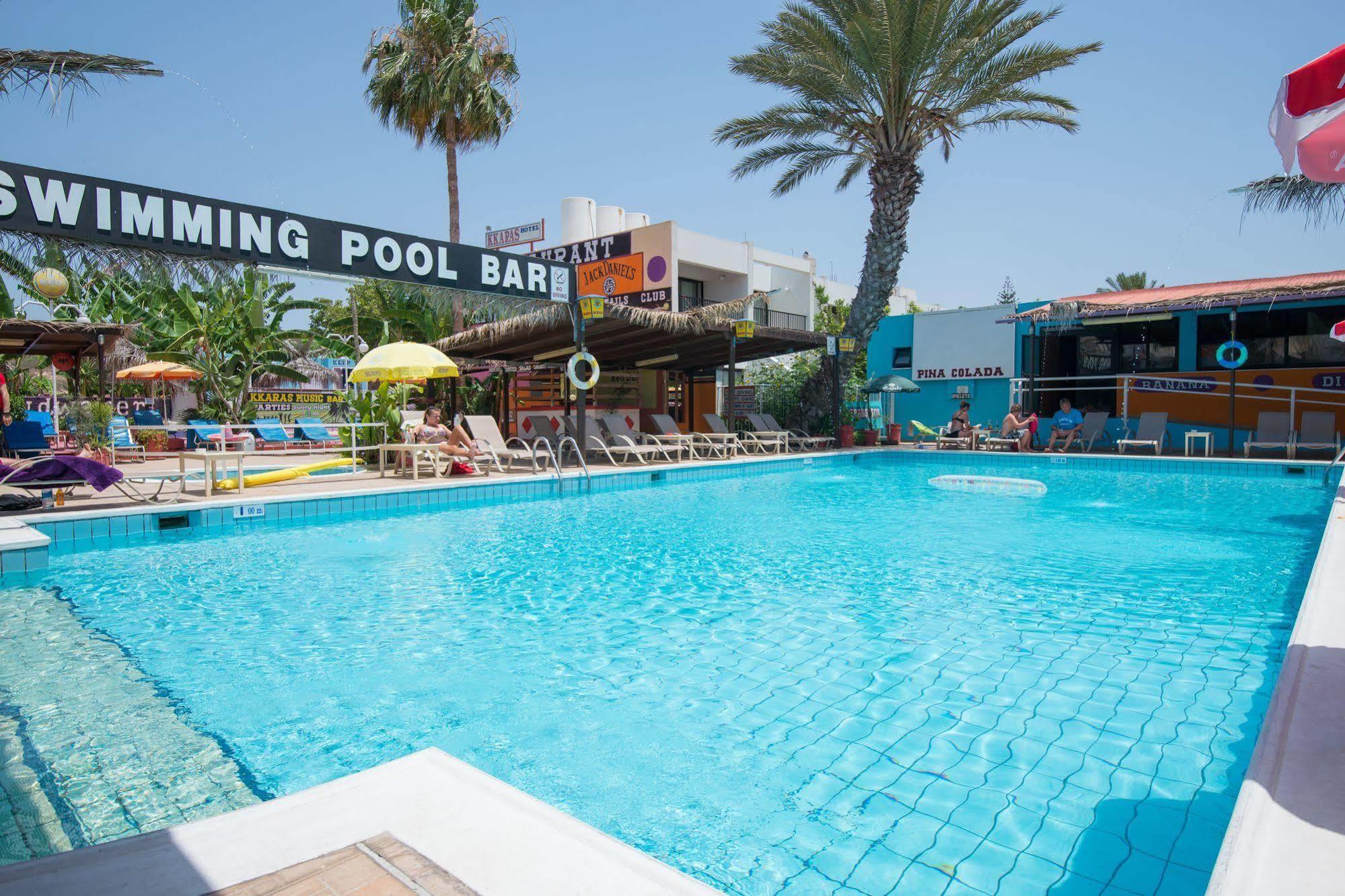 Kkaras Hotel Ayia Napa Bagian luar foto