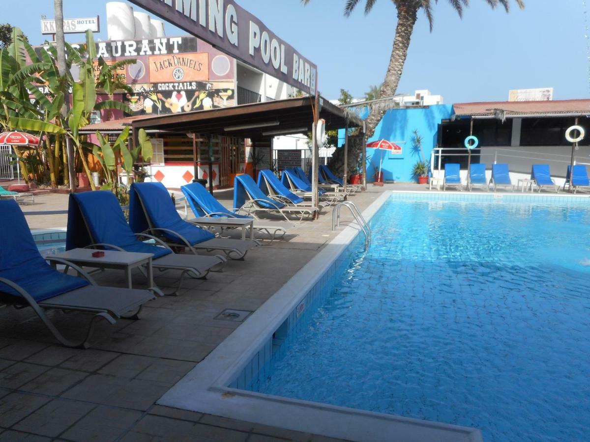 Kkaras Hotel Ayia Napa Bagian luar foto